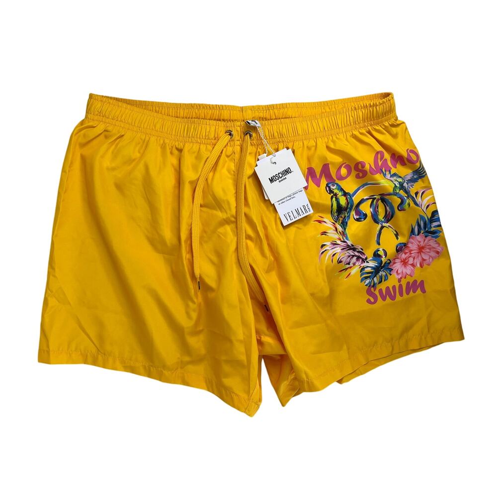 4-94 MOSCHINO NWT Men's Swim Trunks Board Shorts 2XL/US38/EU54